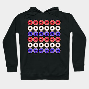 Patriotic Donuts (Horizontal) Hoodie